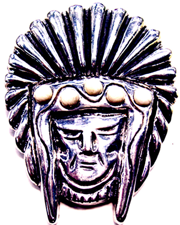 Indian Chief Pin/Pendant