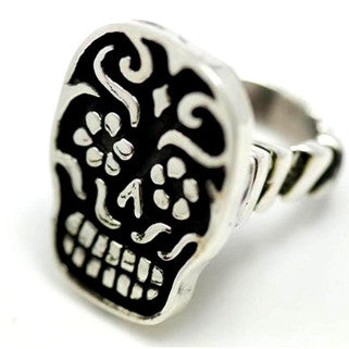 Skull Head Ring