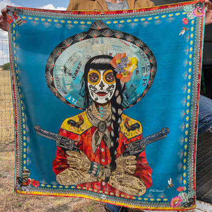SENORITA SCARF-ROOSTER
