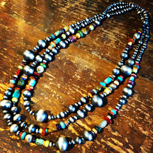 Multi strand necklace