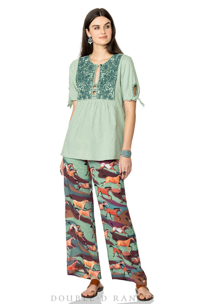 ROSE SCOLL TOP T3570