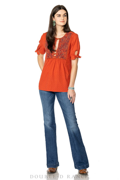 ROSE SCOLL TOP T3570